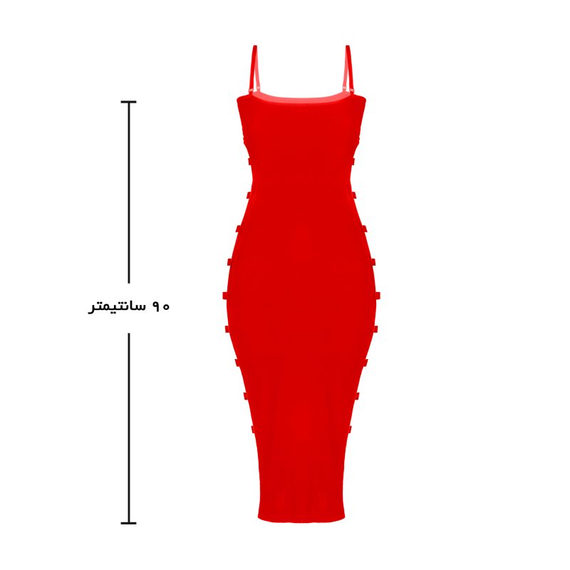 لباس خواب فانتزیه زنانه شباهنگ مدل OSCAR رنگ قرمز