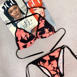 مایو بیکینی دو تیکه شباهنگ گره ای