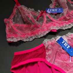 شورت و سوتین زنانه تورگاز TRT مدل انگور صورتی