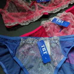 شورت و سوتین زنانه تورگاز TRT مدل انگور آبی رنگ