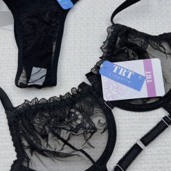 ست شورت و سوتین زنانه مدل نسیم شب برند تی ار تی