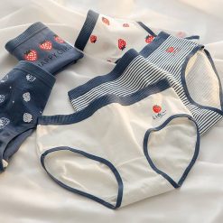 شورت نخی زنانه عروسکی با در طرج بندی فانتزی و رنگ آبی و سفید