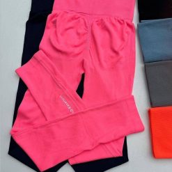 لگینگ ورزشی سیملس زنانه صورتی