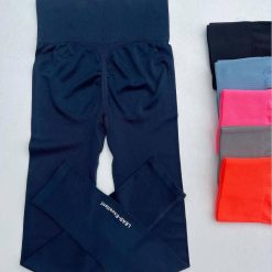 لگینگ ورزشی سیملس زنانه سرمه ای