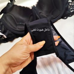 ست شورت و سوتین زنانه اسفنجی مدل زبرا