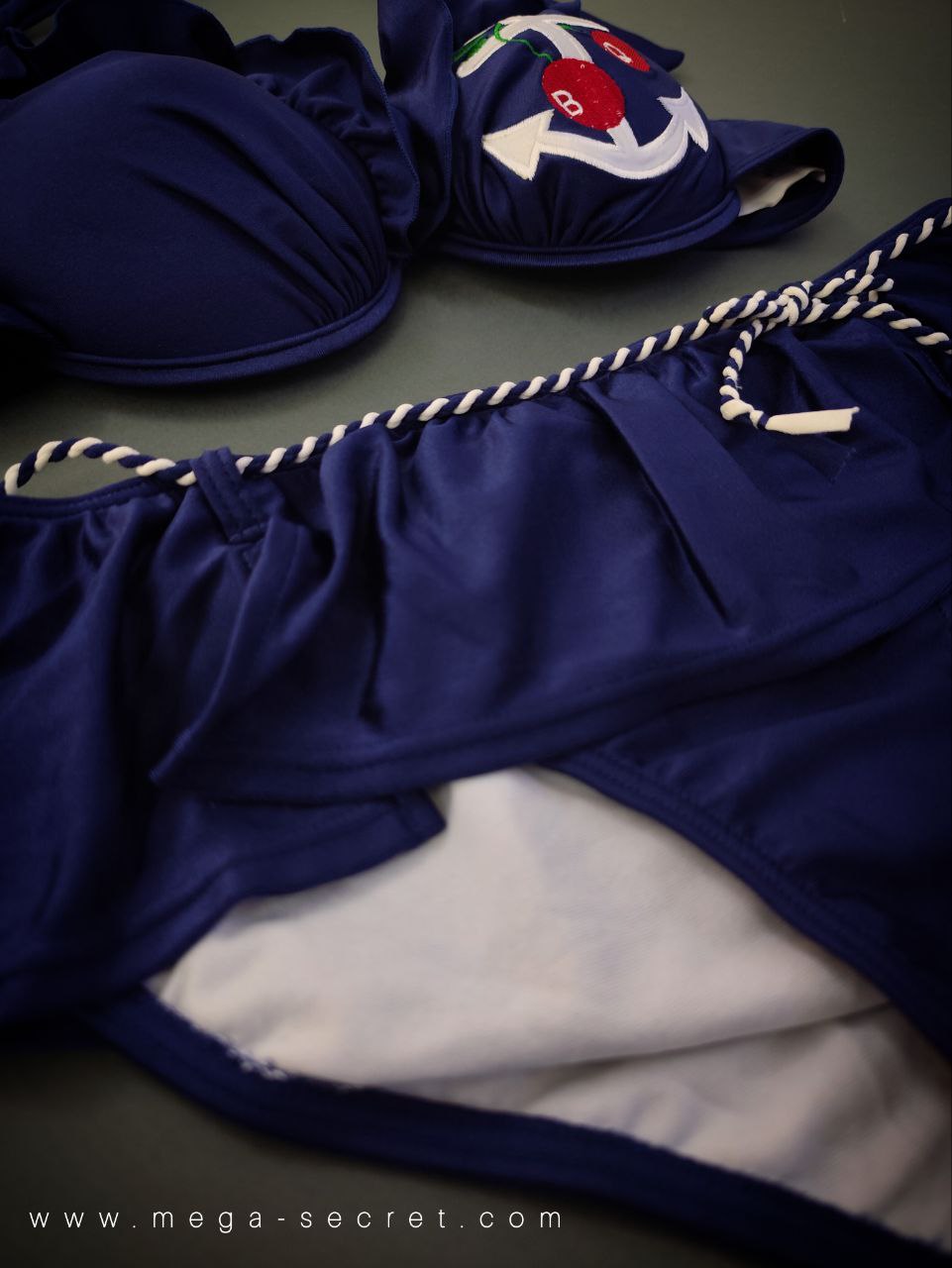 مایو دو تکه زنانه وارداتی دریایی