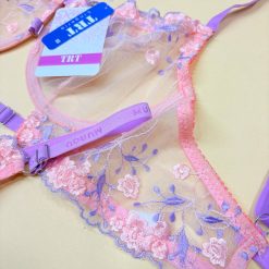 ست شورت و سوتین تورگاز برند تی ار تی صورتی