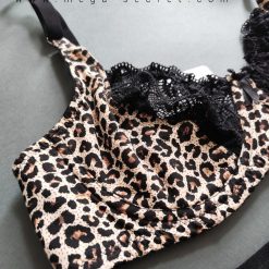 ست شورت و سوتین زنانه برند زارع پلنگی