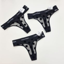 شورت زنانه توری طرح کلوین کلین مدل بکلس