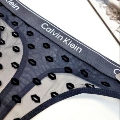 شورت زنانه توری طرح کلوین کلین بکلس