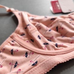 ست شورت و سوتین زنانه برند زارع صورتی مدل روز بارونی