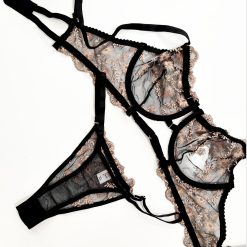 ست شورت و سوتین زنانه TRT مدل شب‌تاب فنردار