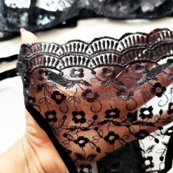 ست شورت و سوتین زنانه تورگاز تی ارتی مدل پرنسسی دریم مشکی