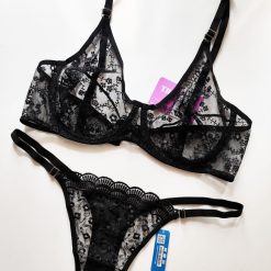 ست شورت و سوتین زنانه تورگاز تی ارتی مدل پرنسسی دریم کرم