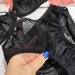 ست شورت و سوتین هارنس دار زنانه ژوبین