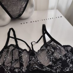 ست شورت و سوتین زنانه برند TRT مدل مون استون مشکی