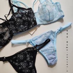 ست شورت و سوتین زنانه مدل مون استون سبز