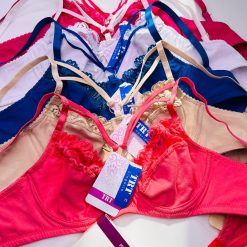 ست شورت و سوتین نخی زنانه TRT مدل رنگین کلاسیک