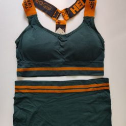 ست نیم‌تنه و شلوارک بایکرز ورزشی در رنگبندی