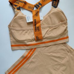 ست نیم‌تنه و شلوارک بایکرز ورزشی