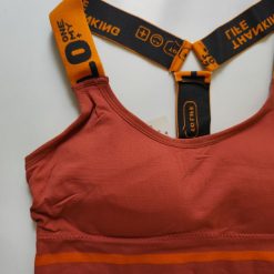 ست نیم‌تنه و شلوارک بایکرز ورزشی آجری