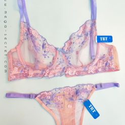 ست شورت و سوتین زنانه تورگاز تی ار تی