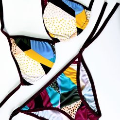 مایو بیکینی دو تکه زنانه مدل دختر بهار