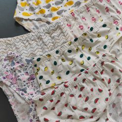 شورت نخ پنبه لاکرا زنانه طرح آووکادو (پک سه عددی)