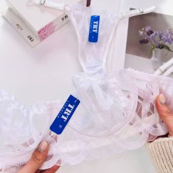 ست شورت و سوتین تورگاز برند TRTمدل برفی