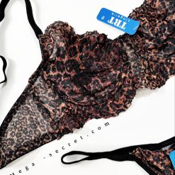 ست شورت و سوتین تورگاز برند TRTمدل پلنگی