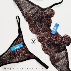 ست شورت تانگ و سوتین تورگاز برند TRTمدل پلنگ وحشی