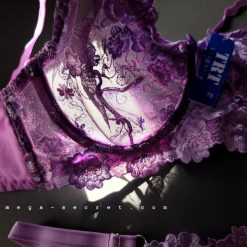 ست شورت و سوتین تورگاز برندTRT مدل بنفشه ایتالیا