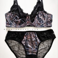 ست شورت و سوتین برند ژوبین طلایی مدل ماری