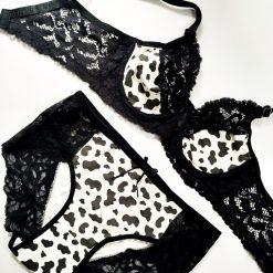 ست شورت و سوتین برند شباهنگ مدل مومو