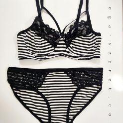 ست شورت و سوتین برند شباهنگ مدل لینو نخی