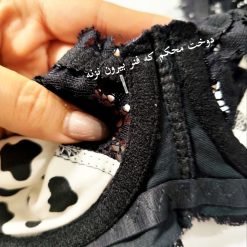 ست شورت و سوتین برند شباهنگ مدل مومو گاوی