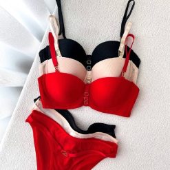 ست شورت و سوتین اسفنجی زنانه مدل لونا