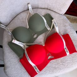 ست شورت و سوتین اسفنجی وارداتی مدل NEW COMFORT سبز