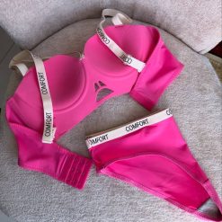 ست شورت اسلیپ و سوتین اسفنجی وارداتی مدل NEW COMFORT