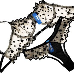 ست شورت و سوتین قزن دار تورگاز برند TRT مدل استار