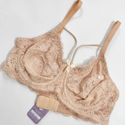 سوتین تک گیپور زنانه برند ژوبین مدل الیزه کرم