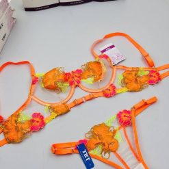 شورت و سوتین زنانه شیشه ای TRT مدل خزان