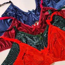 ست شورت و سوتین زنانه کبریتی مدل کوکب خانم در رنگبندی