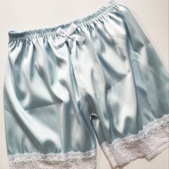 ست تاپ و شورتک کشی خواب تورساتن دخترانه مدل پنبه