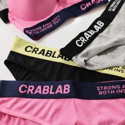 ست شورت اسلیپ و سوتین زنانه اسفنجی کبریتی مدل CRABLAB