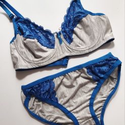 ست شورت و سوتین زنانه نخی مدل بی بی فنردار