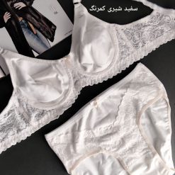 ست شورت و سوتین زنانه نخی زارع مدل خانمگل پرسی