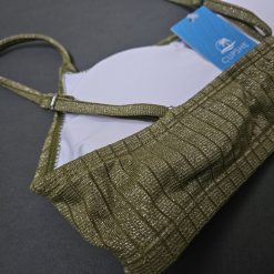 مایو دو تیکه زنانه وارداتی CUPSHE مدل نخل دریایی