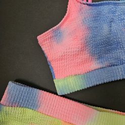 مایو بیکینی دو تیکه زنانه وارداتی برند CUPSHE مدل Marshmallow جنس پفکی