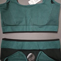 مایو بیکینی دو تیکه زنانه وارداتی برند CUPSHE مدل جید دریا دولایه